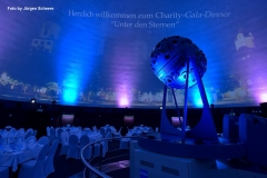 Charity-Event des "Leben heisst auch Sterben e.V." am 26.10.2019 im Jenaer ZEISS-Planetarium. Foto: Jürgen Scheere