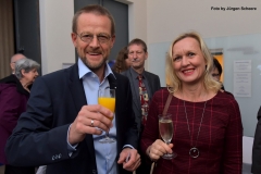 Charity-Event des "Leben heisst auch Sterben e.V." am 26.10.2019 im Jenaer ZEISS-Planetarium. Foto: Jürgen Scheere