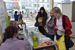 Palliativ-Informations-Tag und Charity-Veranstaltung des "Leben heisst auch Sterben e.V." Jena am 26.10.2019. Foto: Jürgen Scheere